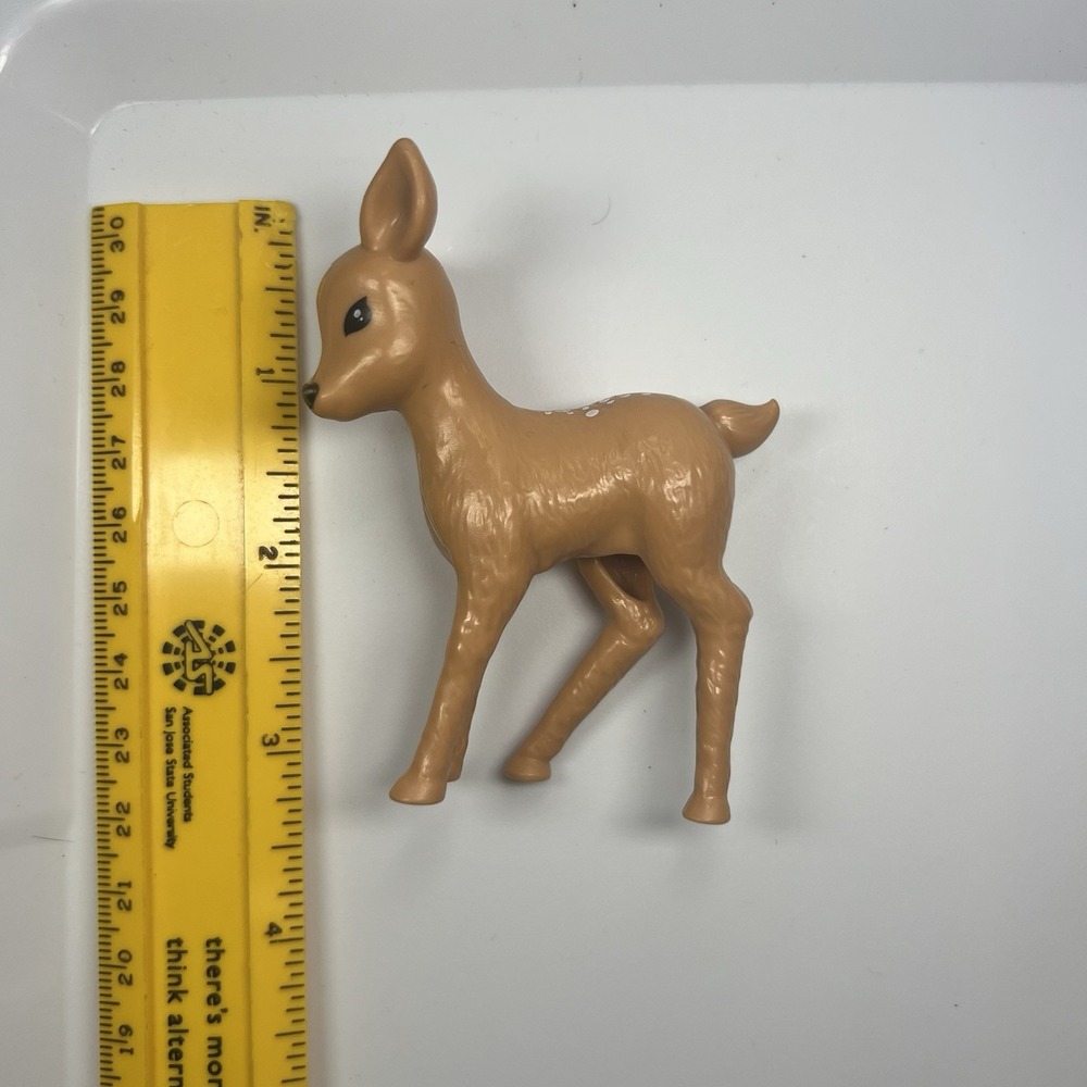 BARBIE Wilderness Guide Doll Fawn Doe Pet Winter Deer Replacement Toy Pre-Loved